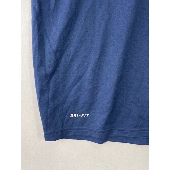 Nike Seattle Seahawks Dri-Fit Shirt Mens L Blue Logo Lightweight On Field NFL - Picture 5 of 8